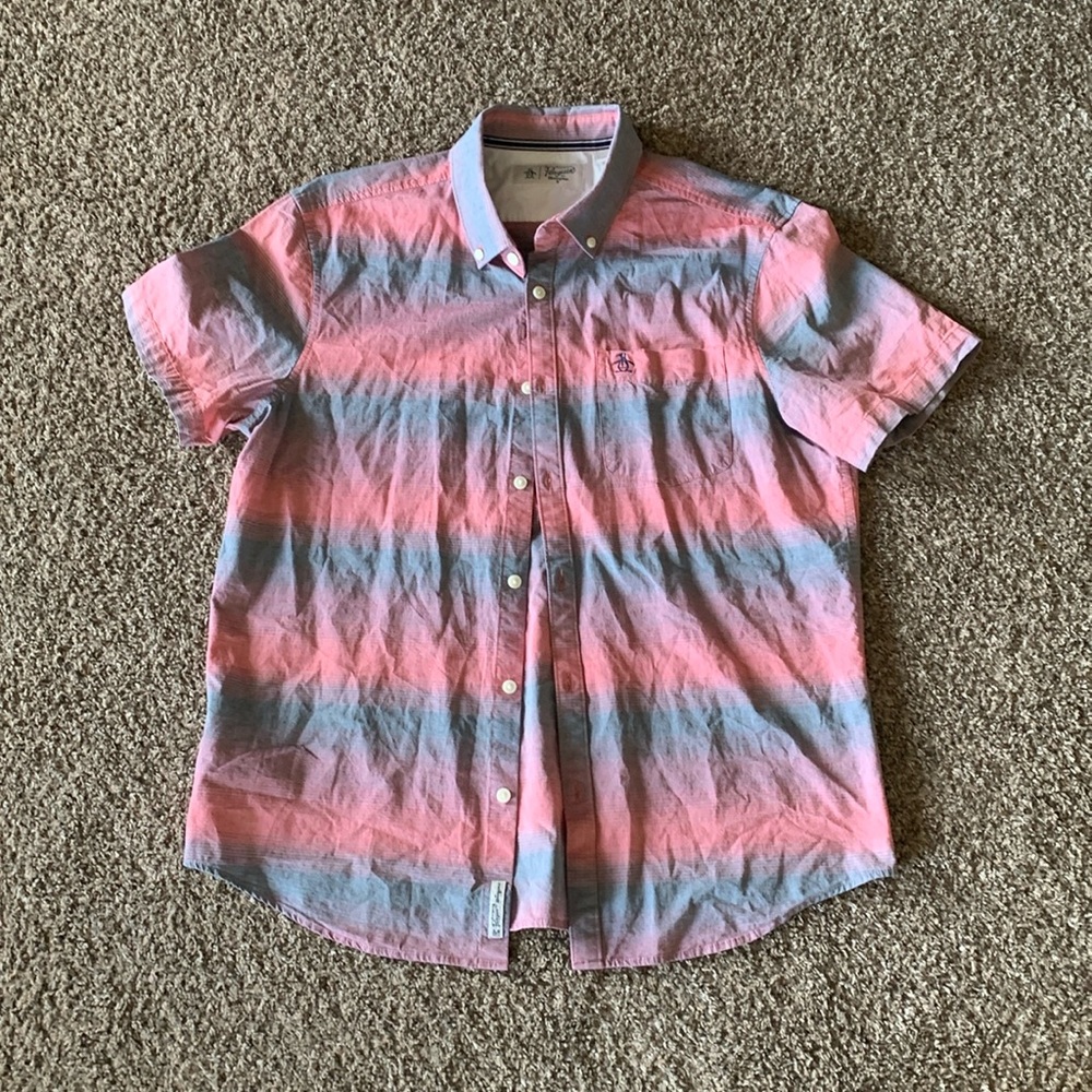 Penguin button up